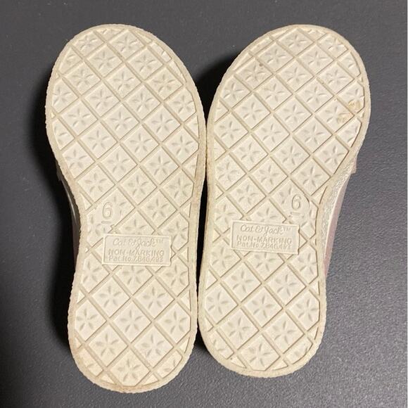 Girls Shoes Size 6 TWO (2) Pair Rampage Glitter Ballet Flats Cat N Jack Unicorn - Picture 12 of 14